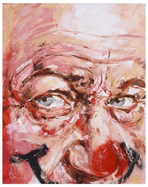 SAMUEL SALCEDO (1975) "CLOWN FACE", 2005.