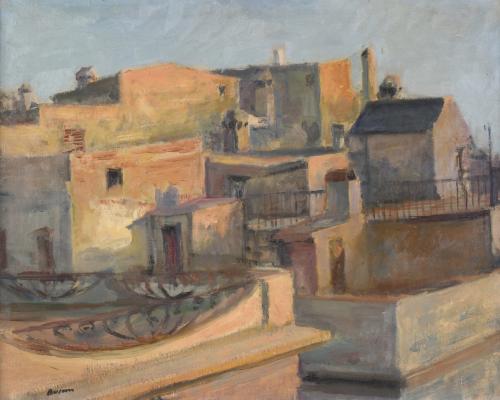 SIMÓ BUSOM (1927). "ROOFS", 1969.