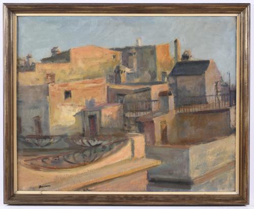 SIMÓ BUSOM (1927). "ROOFS", 1969.