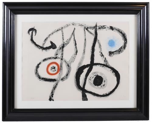 JOAN MIRÓ (1893-1983). "LE PORTEUR D&#39;EAU IV", 1962.