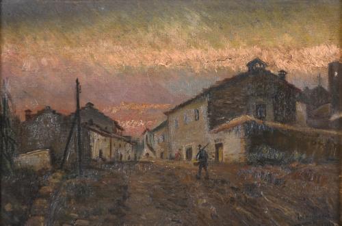 MARCIAL CANTURRI VILAMALA (1868-1948). "RURAL VIEWS", 1929