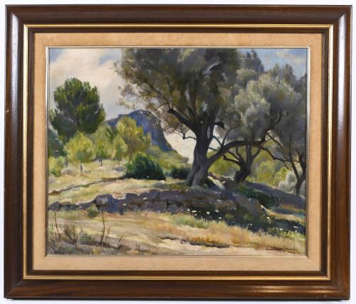 LLUÍS MUNTANÉ MUNS (1899-1987). "LANDSCAPE".