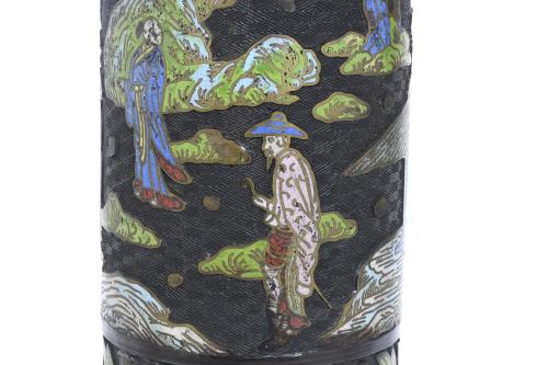 JAPANESE VASE, 20TH CENTURY.