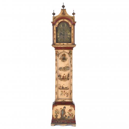 JOSEPH WINDMILLS & ELKINS, LONDON. GRANDFATHER CLOCK. 18TH CENTURY.