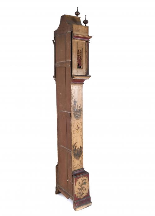 JOSEPH WINDMILLS & ELKINS, LONDON. GRANDFATHER CLOCK. 18TH 