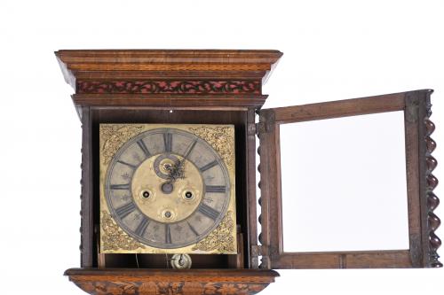 Rich Baker London William And Mary Grandfather Clock 17th Century