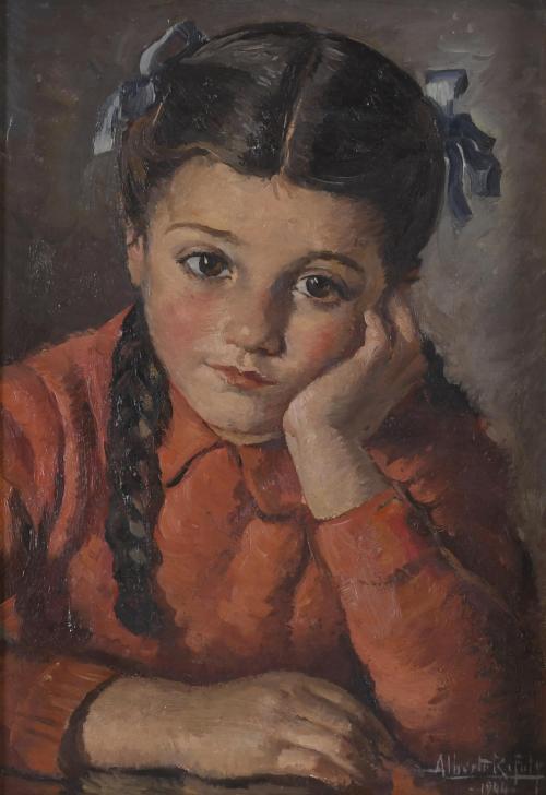 ALBERTO RAFOLS CULLERES (1892-1986). "ISABEL", 1944.