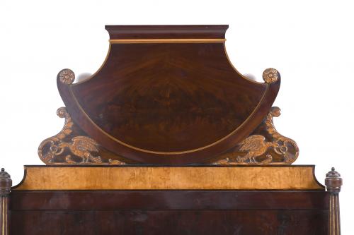 FERDINAND-STYLE HEADBOARD. LATE 19TH CENTURY.