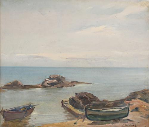 LLUÍS MARIA GÜELL (1909-2001). "MARINA".