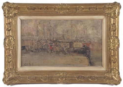 JOAN ANTONI VALLS TRULLA (1923) "PORT".