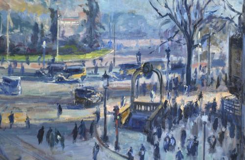 EMILI BOSCH ROGER (1894-1980). "PLAZA CATALUNYA".