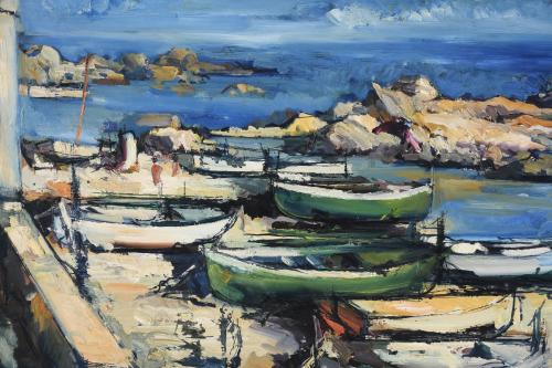 JOAN SERRA MELGOSA (1899-1970) "CALELLA".