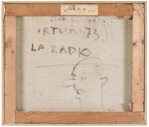 ROBERTO ORTUÑO (BARCELONA, 1953). "LA RADIO", 1973.