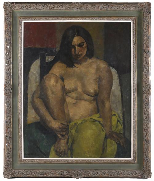 JOSEP MARIA MALLOL SUAZO (1910-1986). "LA MODELO". 