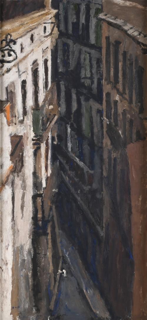 JOSEP ROCA-SASTRE (1928-1997). "CARRER BANYS NOUS", 1969.