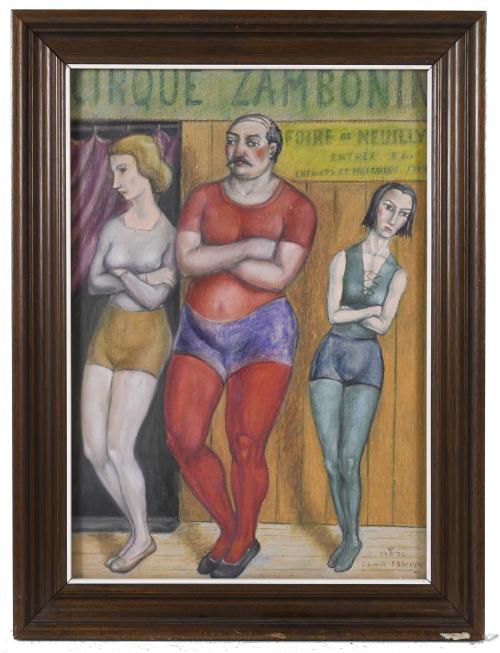 CAMIL FÀBREGAS I DALMAU (1906-2003). "PERSONAJES DE CIRCO",