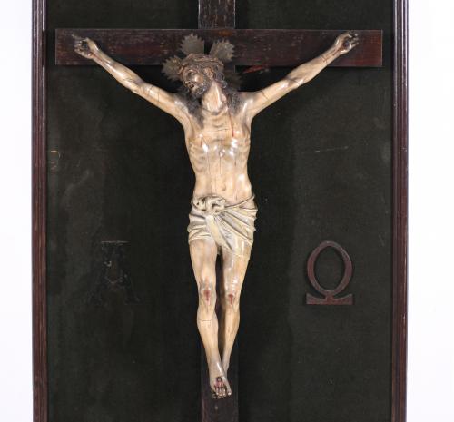 CRUCIFIED CHRIST, EARLY 20TH CENTURY. 