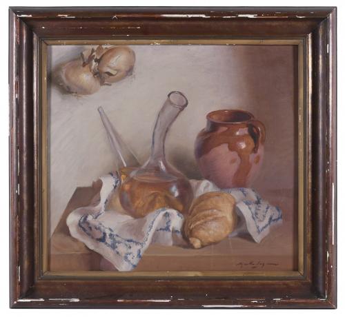 20TH CENTURY SPANISH SCHOOL. "STILL LIFE".