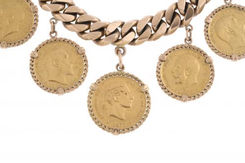 PULSERA DE MONEDAS.