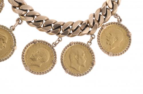 PULSERA DE MONEDAS.