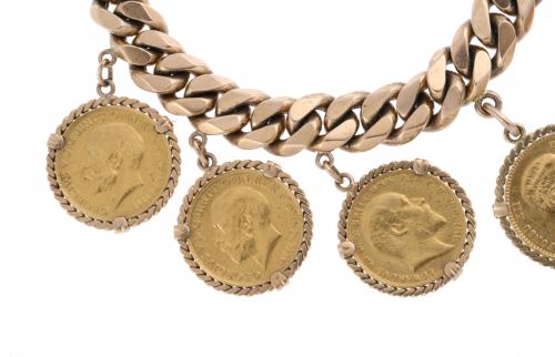 PULSERA DE MONEDAS.