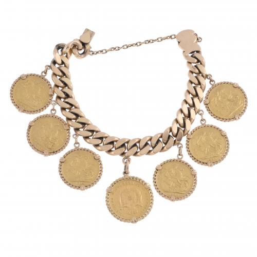 PULSERA DE MONEDAS.