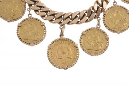 PULSERA DE MONEDAS.