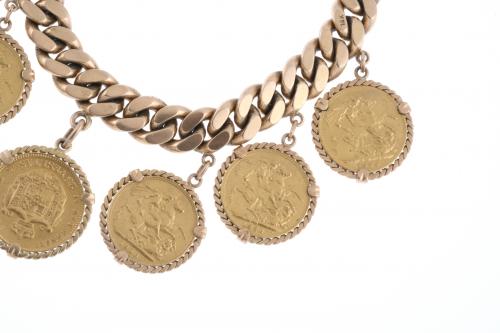 PULSERA DE MONEDAS.