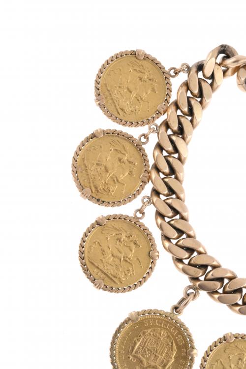 PULSERA DE MONEDAS.