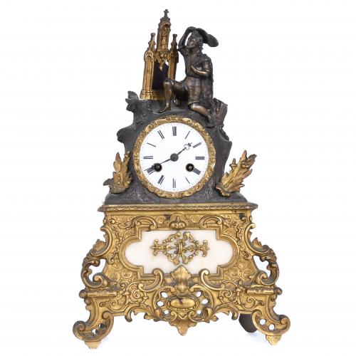 RELOJ DE SOBREMESA FRANCÉS LOUIS PHILIPPE. 