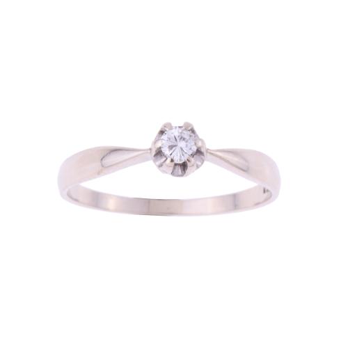 SOLITAIRE RING.