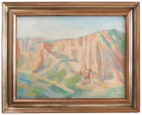 SIMÓ BUSOM (1927). "LANDSCAPE", 1961.