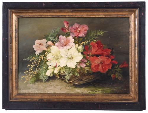 19TH CENTURY DUTCH SCHOOL. "STILL LIFE", 1881.