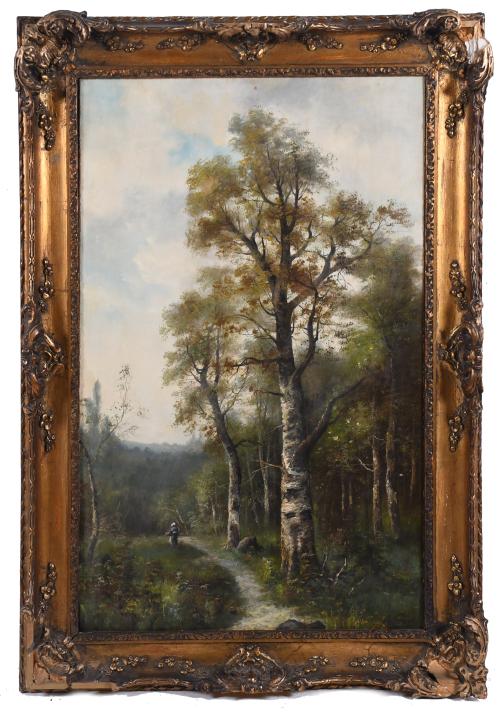 19TH CENTURY ENGLISH SCHOOL. "LANDSCAPE".