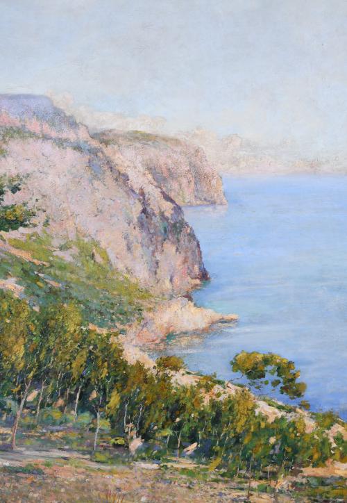 ESCUELA CATALANA, SIGLO XX. "COSTA BRAVA", 1927.