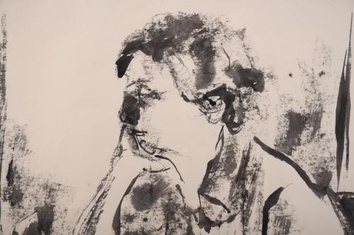 IGNASI MUNDÓ (1918-2012). "WOMAN SEATED AT A TABLE", 1972.