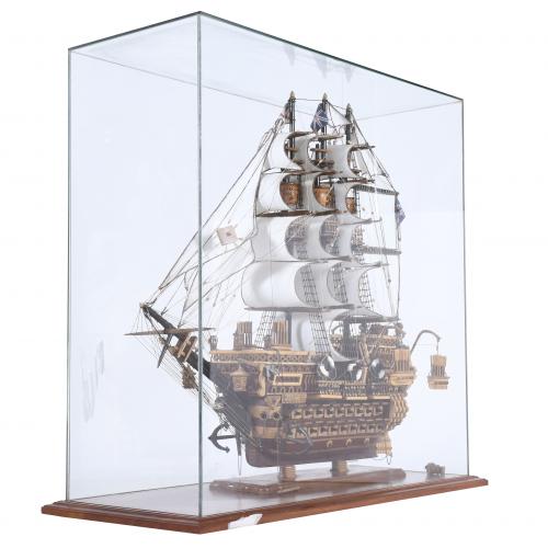 MAQUETA DE GALEÓN INGLÉS, FIN SIGLO XX. 