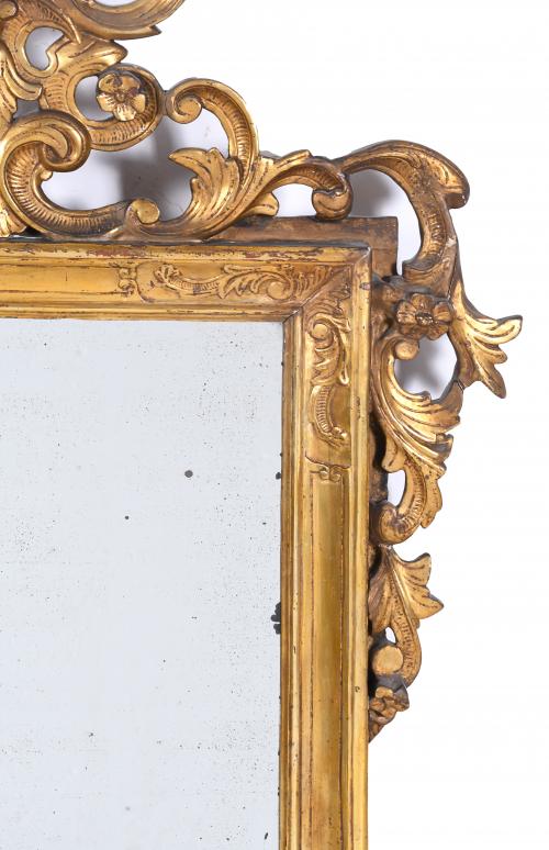 ORNAMENTAL MIRROR, 20TH CENTURY.