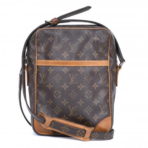 LOUIS VUITTON. BOLSA DE HOMBRO MODELO "DANUBE", CIRCA 1990. 