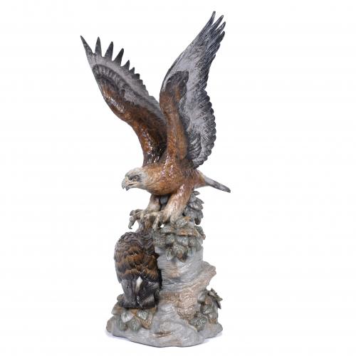 A. BALLESTER AND J. RUIZ FOR LLADRÓ.  EAGLES FIGURAL GROUP,