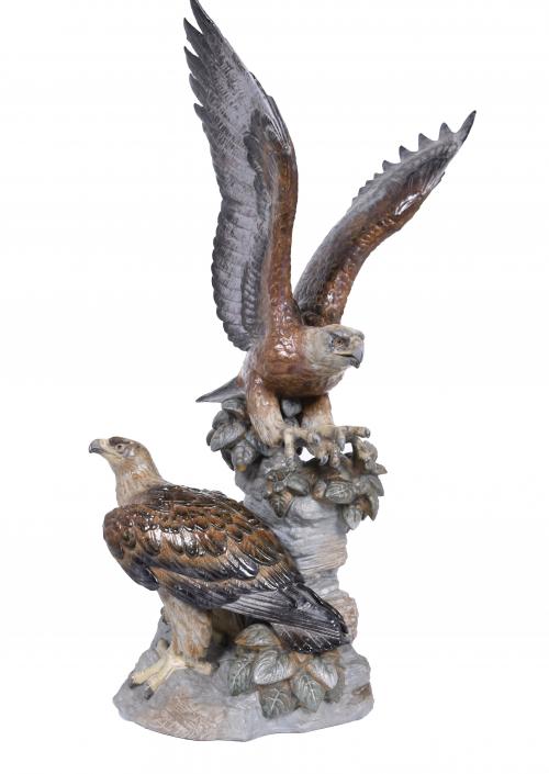 A. BALLESTER AND J. RUIZ FOR LLADRÓ.  EAGLES FIGURAL GROUP,