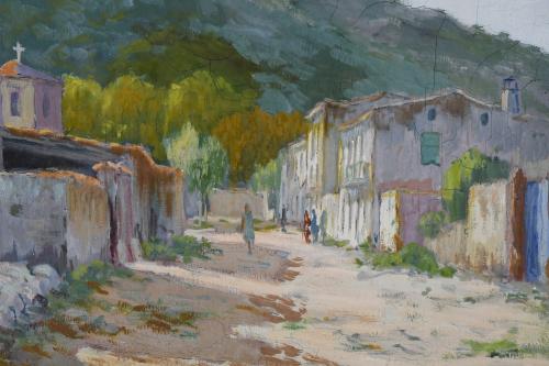  FRANCISCO PLANAS DORIA (1879-1955).  "ESTARTIT, ROCA MAURA