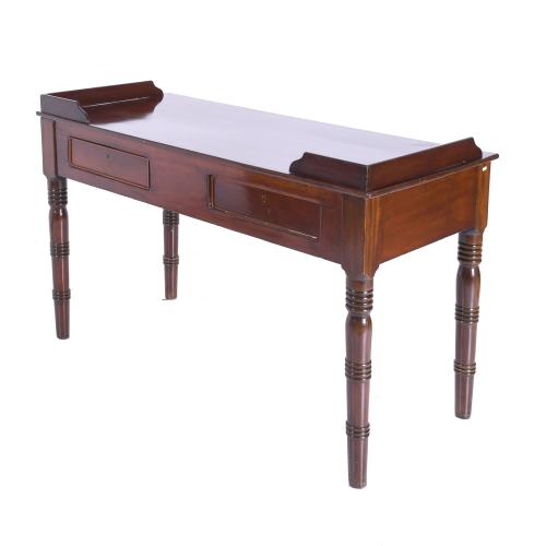 ENGLISH DESK TABLE, FIRST THIRD 19TH CENTURY.