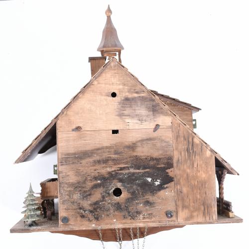 CUCKOO CLOCK FROM THE BLACK FOREST, LATE 20TH CENTURY. 