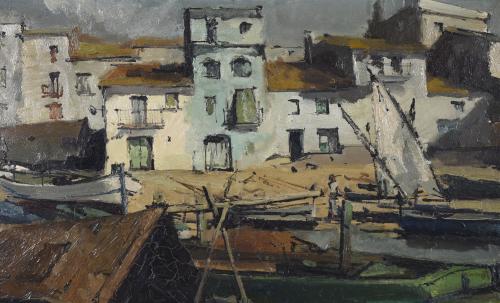 JOAN SERRA MELGOSA (1899-1970). "CALELLA".