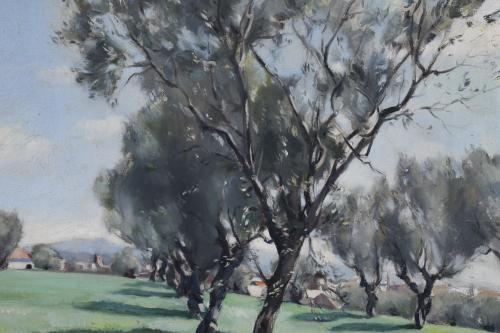 MÀRIUS VILATOBÀ ROS (1907-1969).  "OLIVOS".