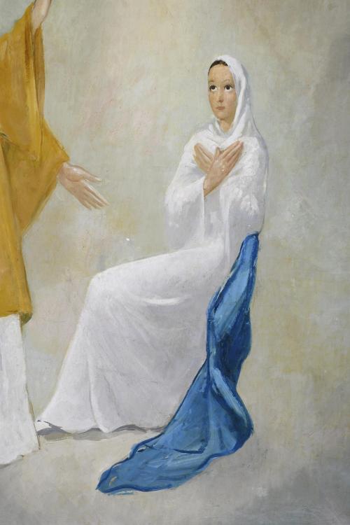 PERE PRUNA OCERANS (1904-1977). "ANNUNCIATION".