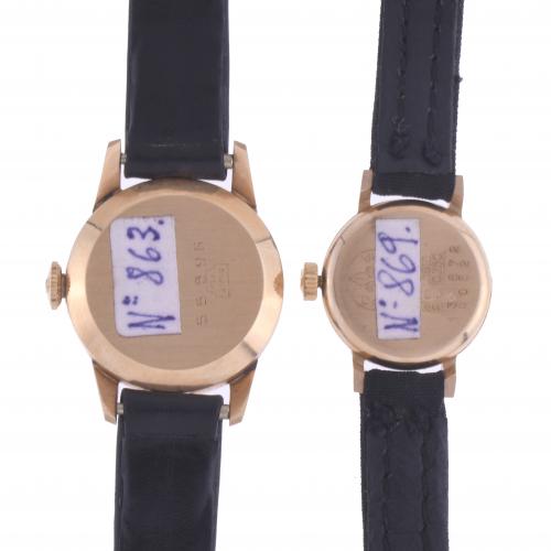 TWO WOMEN&#39;S WRISTWATCHES.