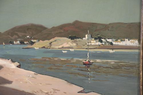 RAFAEL DURANCAMPS (1891-1979).  "EL PIANC" de Cadaqués.