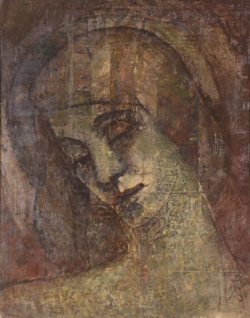 ANONYMOUS, 20TH CENTURY. "PORTRAIT OF A WOMAN", 1930.